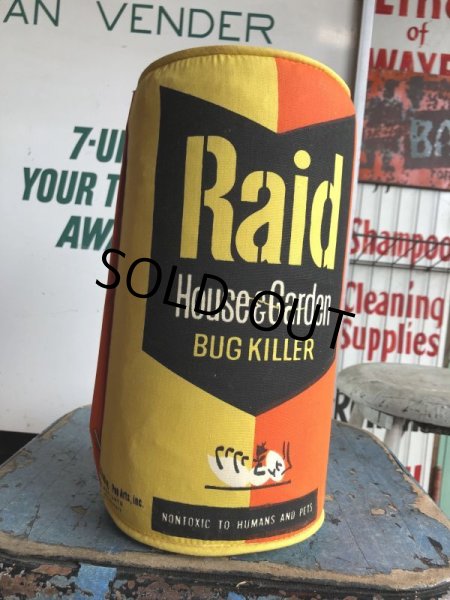 画像4: 70s Vintage Raid Bug Pillow Cushion (C059)  (4)
