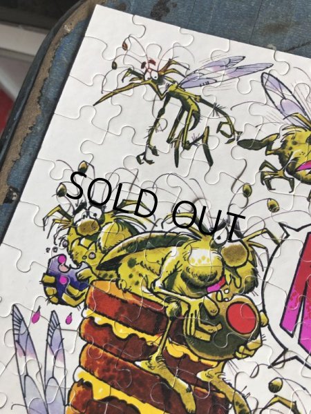 画像3: 70s Vintage Raid Picture Puzzle Complete (C060)  (3)