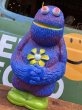 画像6: 70s Vintage Play Pal Blue Hippie Monster Coin Bank Yellow (C069) (6)