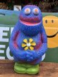 画像8: 70s Vintage Play Pal Blue Hippie Monster Coin Bank Pink (C068) (8)