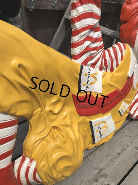 画像6: Hard to Find ! Rare ! 70s Vintage McDonald's Ronald Wall Sculpture Statue (C070) (6)