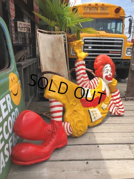 画像13: Hard to Find ! Rare ! 70s Vintage McDonald's Ronald Wall Sculpture Statue (C070) (13)