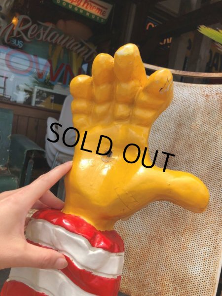 画像8: Hard to Find ! Rare ! 70s Vintage McDonald's Ronald Wall Sculpture Statue (C070) (8)