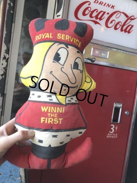 画像8: 60s Vintage Royal Service Winnie the First Advertising Cloth Doll (C073) (8)