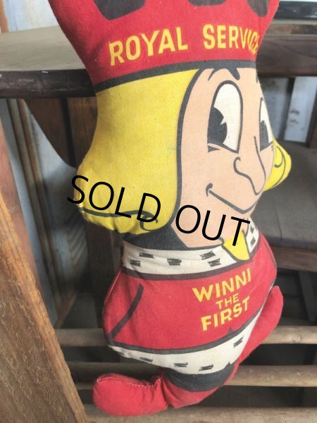 画像2: 60s Vintage Royal Service Winnie the First Advertising Cloth Doll (C073) (2)