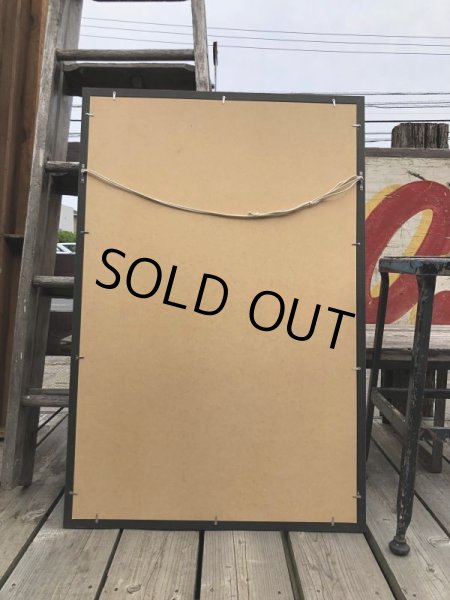 画像14: 【店舗引き取り限定】 Vintage Champion Spark Plugs Advertising Store Display Poster Sign (C077) (14)