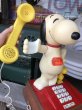 画像3: 70s Vintage Telephone Snoopy And Woodstock (C075) (3)