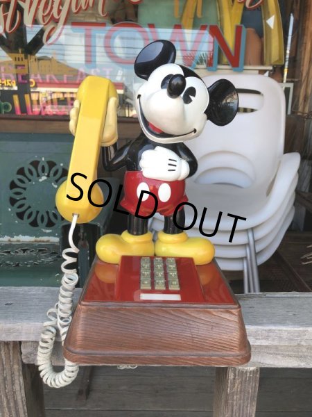 画像3: 70s Vintage Telephone Mickey Mouse (C076) (3)