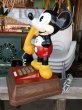 画像6: 70s Vintage Telephone Mickey Mouse (C076) (6)