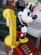 画像9: 70s Vintage Telephone Mickey Mouse (C076) (9)