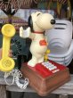 画像12: 70s Vintage Telephone Snoopy And Woodstock (C075) (12)