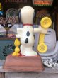 画像6: 70s Vintage Telephone Snoopy And Woodstock (C075) (6)