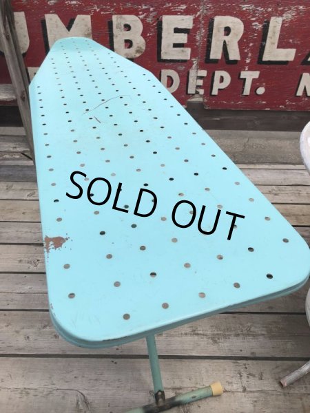 画像20: Vintage Metal Ironing Board Table (C078) (20)