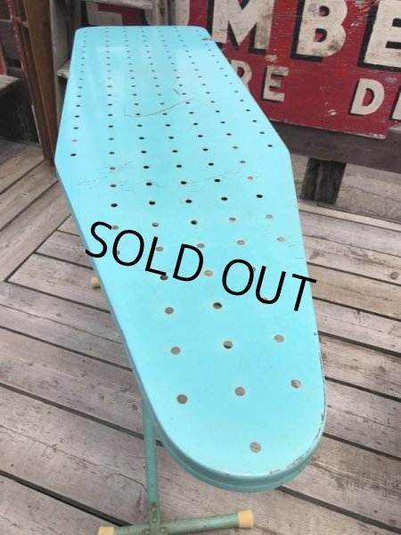 画像21: Vintage Metal Ironing Board Table (C078) (21)