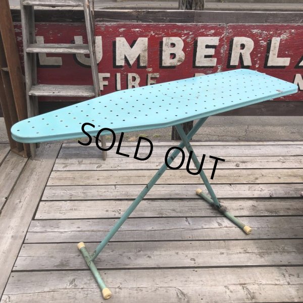 画像13: Vintage Metal Ironing Board Table (C078) (13)