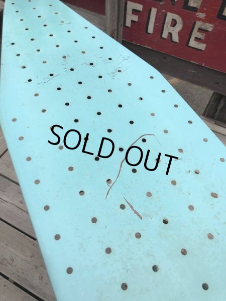 画像22: Vintage Metal Ironing Board Table (C078) (22)