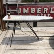 画像12: Vintage Metal Ironing Board Table (C079) (12)