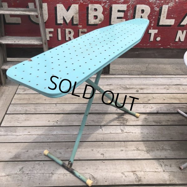 画像17: Vintage Metal Ironing Board Table (C078) (17)