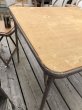 画像6: Vintage Metal Folding Table (C084) (6)