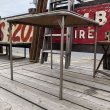 画像3: Vintage Metal Folding Table (C087) (3)