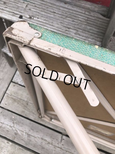 画像16: Vintage Metal Folding Table (C083) (16)