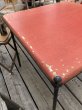 画像6: Vintage Metal Folding Table (C082) (6)