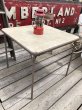 画像2: Vintage Metal Folding Table (C085) (2)