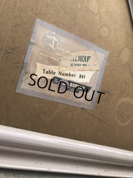 画像14: Vintage Metal Folding Table (C083) (14)