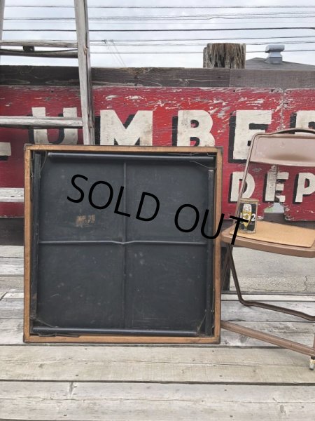 画像12: Vintage Metal Folding Table (C080) (12)