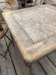 画像6: Vintage Metal Folding Table (C081) (6)