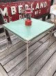 画像2: Vintage Metal Folding Table (C083) (2)