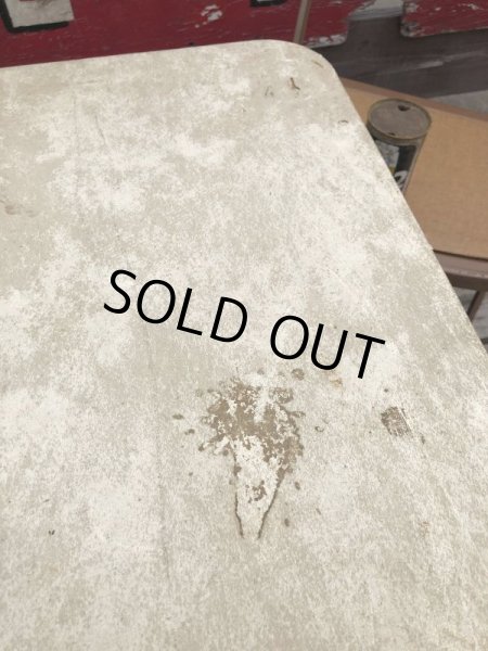 画像9: Vintage Metal Folding Table (C085) (9)