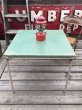 画像1: Vintage Metal Folding Table (C083) (1)