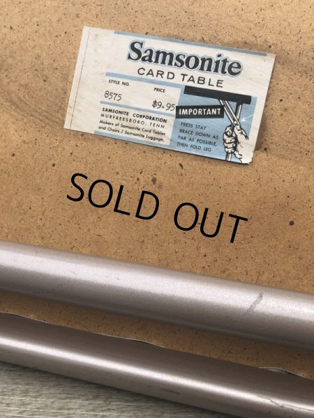 画像14: Vintage Metal Folding Table (C085) (14)