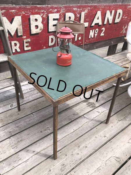 画像2: Vintage Wood Folding Table (C089) (2)