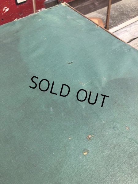 画像11: Vintage Wood Folding Table (C089) (11)