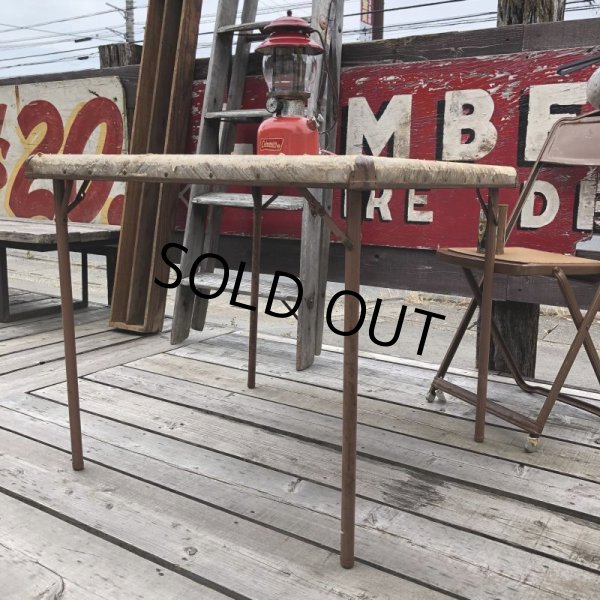 画像3: Vintage Metal Folding Table (C081) (3)