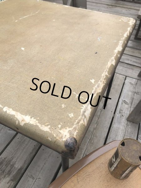 画像6: Vintage Metal Folding Table (C080) (6)