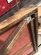 画像18: Vintage Wood Folding Table (C089) (18)