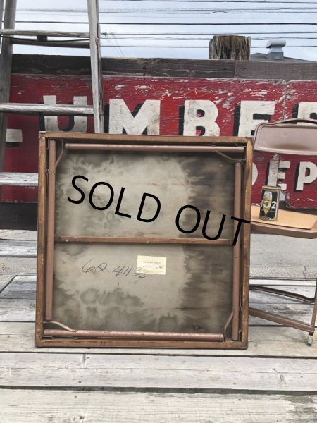 画像12: Vintage Metal Folding Table (C081) (12)