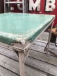 画像9: Vintage Metal Folding Table (C083) (9)