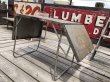 画像15: Vintage Metal Folding Table (C091) (15)