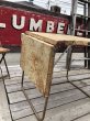 画像13: Vintage Metal Folding Table (C090) (13)