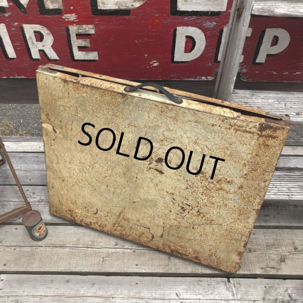 画像3: Vintage Metal Folding Table (C090) (3)