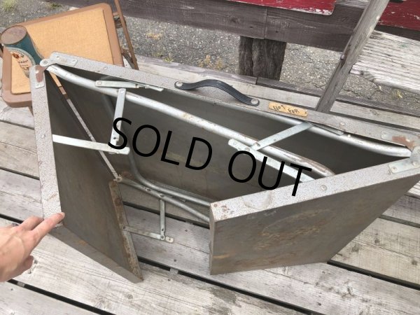 画像7: Vintage Metal Folding Table (C091) (7)