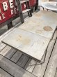 画像10: Vintage Metal Folding Table (C091) (10)