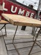 画像12: Vintage Metal Folding Table (C090) (12)