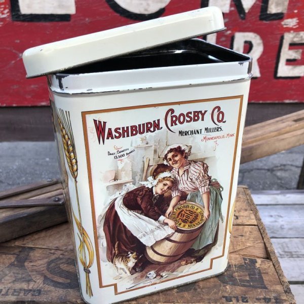 画像6: Vintage Tin Can WASHBURN CROSBY (B939) (6)