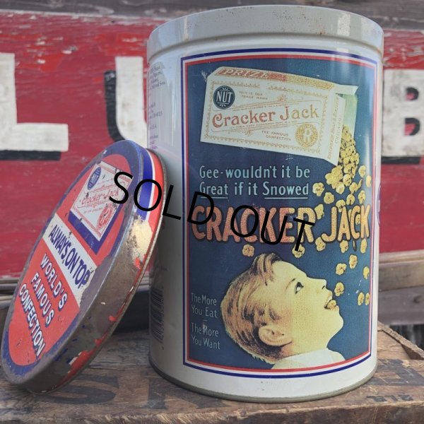 画像4: Vintage Tin Can Cracker Jack 1990 (B937) (4)