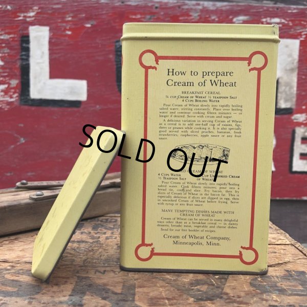 画像4: Vintage Tin Can CREAM OF WHEAT 1984 (B930) (4)